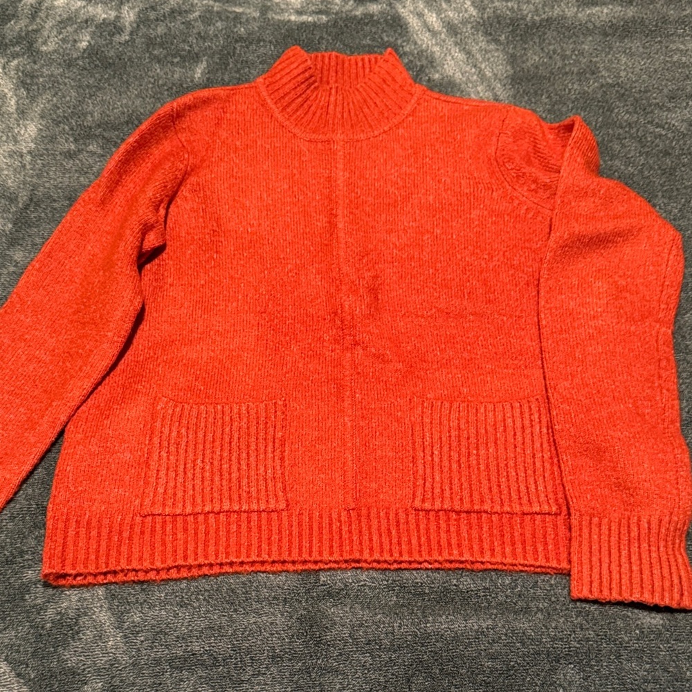 Women's orange Sweater